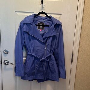 Vince Camuto Blue Trench Coat